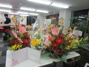 花出版記念パーティ